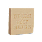 Honest Amish Slick packaging showing travel-friendly beard and body soap
