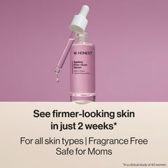 Honest Beauty Ageless Serum dropper close-up delivering hydration.