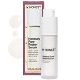 Honest Beauty Honestly Pure Nightly Retinyl Serum bottle for gentle nightly renewal