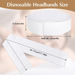 HONLYNE makeup session hairband keeps bangs away while applying cosmetics