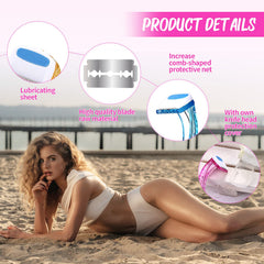 Honoson razor with pointed blade design for precise, delicate trimming.