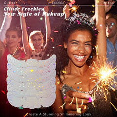 Hosaily festival glitter patches for standout party looks