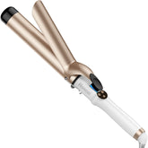 Hoson curling iron with large 1.5-inch barrel delivers loose, lasting curls with less frizz.