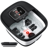 HOSPAN collapsible foot spa with heat and bubbles for relaxing foot care.