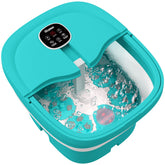 HOSPAN collapsible foot spa with remote control for convenient at-home care.
