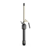 HOT TOOLS 24K Gold extended barrel curling iron close-up shows premium heat technology for lasting curls