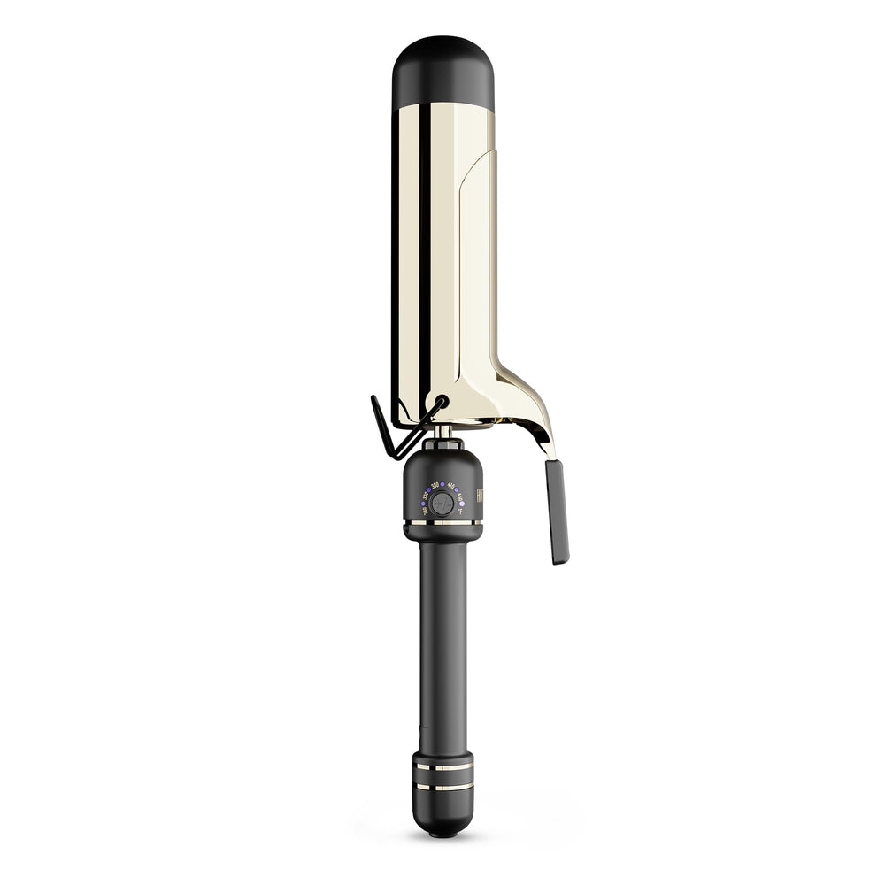 HOT TOOLS 24K Gold extended-barrel curling iron for smooth looser curls