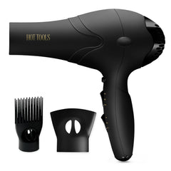 Hot Tools Pro Artist 2100 ionic turbo dryer front view showing fast, frizz-free styling