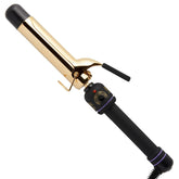 HOT TOOLS Pro Artist 24K Gold Curling Iron with 1-1/4 inch barrel for defined curls