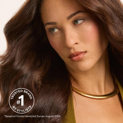 Hot Tools Pro Artist 24K Gold Three Barrel Waver 9ft swivel cord enables easy styling.