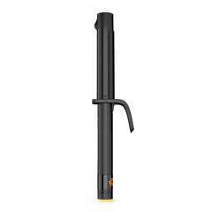 Hot Tools Pro Artist Black Gold Digital Salon Curling Iron with heat settings display for precise styling.