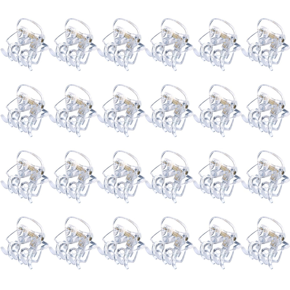 Hotop pinza de pelo mini claras en empaque, ideal para peinados rápidos.
