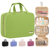 HOTOR travel toiletry bag with hanging design for easy access on the go