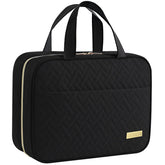 HOTOR travel toiletry bag closed shows compact spacious design for organized packing.