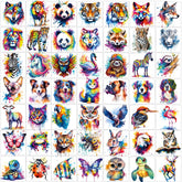 Hotoyannia watercolor animals tattoos large designs for bold arm art at parties.