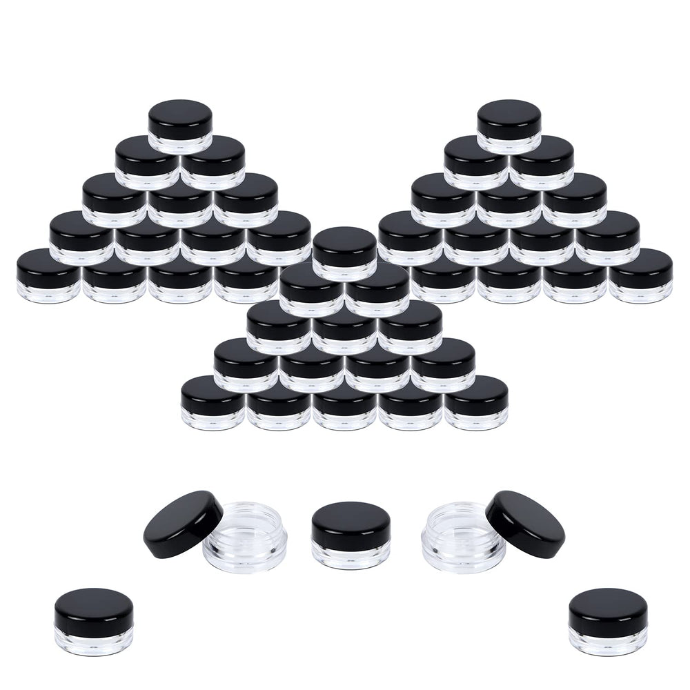 Houseables 3g mini jar with lid for secure samples and travel
