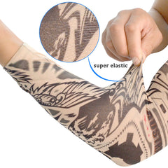 HOVEOX skull arm sleeve design for edgy street wear and heat protection.