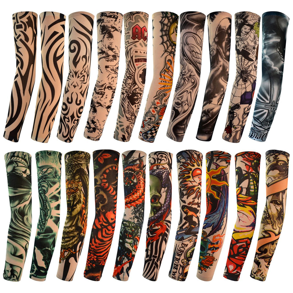 HOVEOX tiger arm sleeve design for bold style and sun protection.