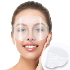 Hovin Shower Face Eye Shields pack protects eyes during showers with clear visibility.