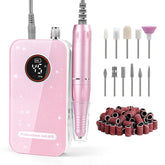 HQMPHQ nail drill 45,000 RPM for smooth gel and acrylic nails.