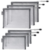HRX Package A5 front mesh cosmetic bag with clear visibility for easy access.