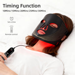 Hsaiiae FSA mask blue amber red nir lights for versatile at-home skincare