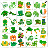 HSHFAMIIY shamrock tattoo designs for parade-ready Irish flair