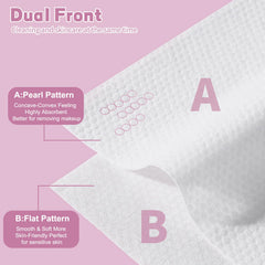 HSXFL wet-dry multiuse face towel demonstrates versatility for skincare and light cleaning.
