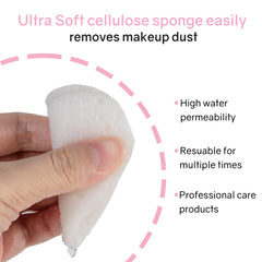 HUAXIN BIOTECHNOLOGY daily cleansing sponges remove dirt and makeup gently.