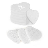 HUAXIN BIOTECHNOLOGY heart-shaped sponge for gentle cleansing and exfoliation.