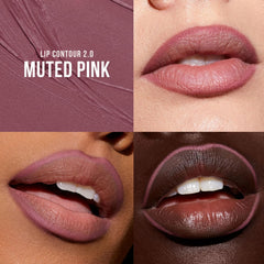 Huda Contorno Labial Mini Lápices Mate: pigmentación intensa en formato compacto