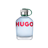 Hugo Boss Hugo Man EDT bottle front view, crisp aroma for daily confidence.