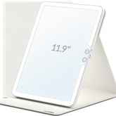 HUGOAI travel makeup mirror 11.9-inch front view for on-the-go styling