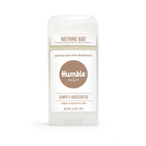 Humble Brands desodorante sin aluminio en botella, opción segura para piel sensible.