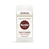 Humble Brands ingredientes clave: fórmula simple para desodorante sin bicarbonato