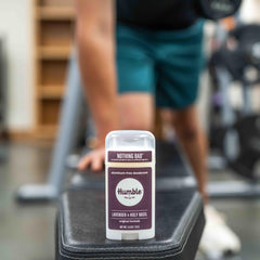 HUMBLE BRANDS Original Formula ingredients highlight baking soda and MCT oil for gentle odor management.