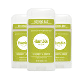 Humble Brands Original Formula deodorant stick with bergamot-ginger scent for long-lasting odor control
