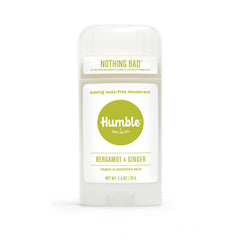 Desodorante Humble sin aluminio Bergamota y Jengibre, aroma distintivo para empezar el dia
