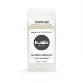 Desodorante Humble sin aluminio, envase visible para piel sensible.