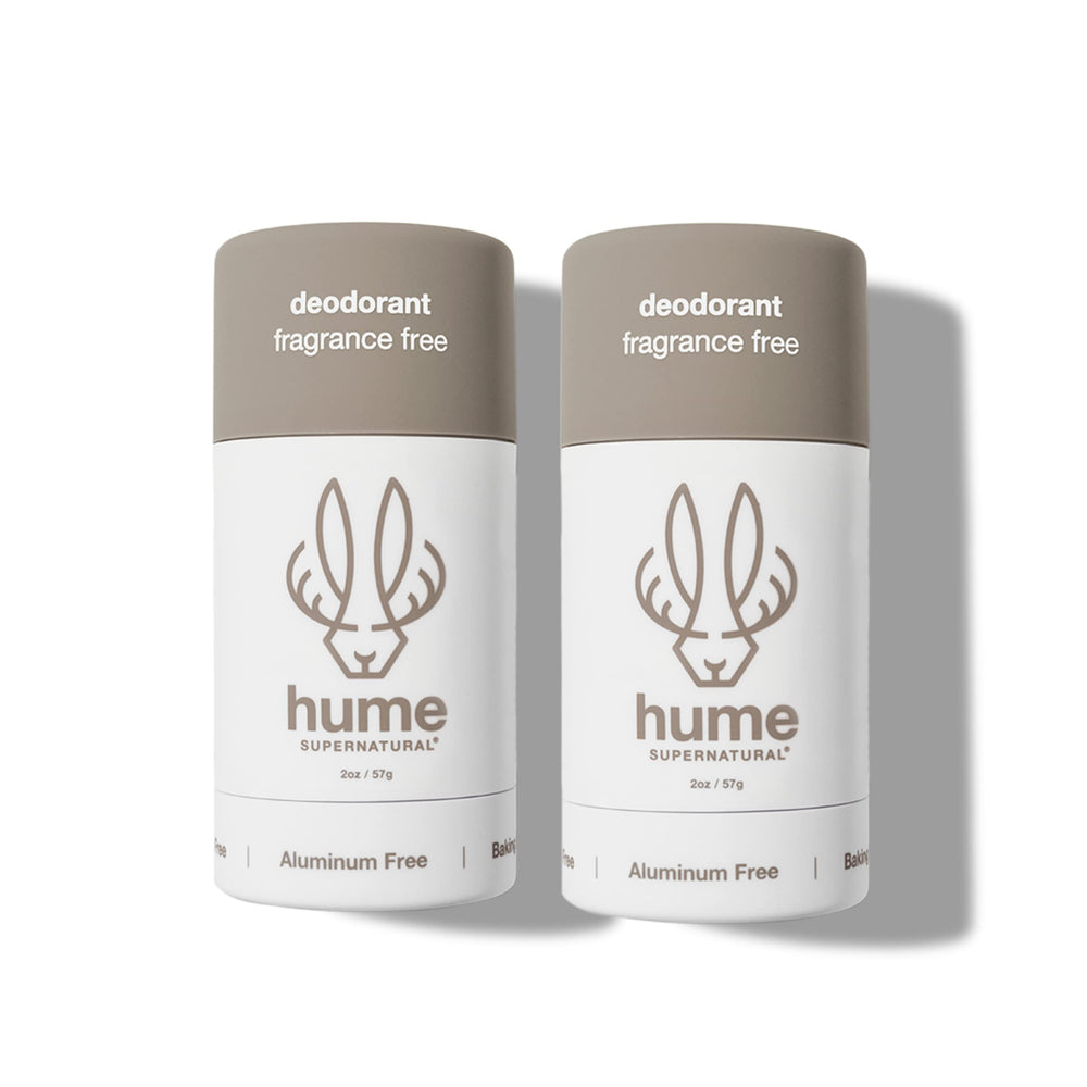 HUME SUPERNATURAL aluminum-free deodorant stick providing confident odor control