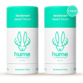 Hume Supernatural Desert Bloom roll-on 2-pack front view for long-lasting freshness.