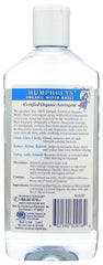 Humphreys hamamelis, etiqueta natural, opción limpia para el cuidado diario.