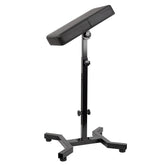 Huoxou tattoo arm rest stand with four-corner base for stable sessions.