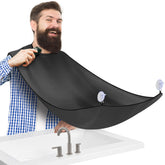 HUPBIPY beard bib apron adjustable neck strap captures stray hairs during grooming