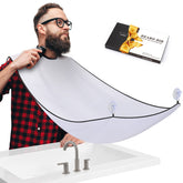 HUPBIPY beard bib apron strap-setup for secure neck fit during grooming