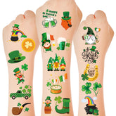 Huskein St Patrick's Day tattoos collection sheets for quick festive designs.