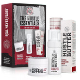 Hustle Butter Tattoo Balm jar nourishes fresh ink during healing.