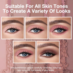 Hxssll Mini Palette packaging keeps contents protected and portable.