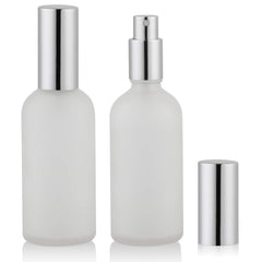 Hydior empty frosted glass spray bottle 3.4oz for DIY fragrances