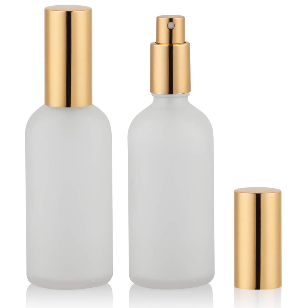 Hydior glass spray bottle 34oz with fine mist for travel and fragrance use